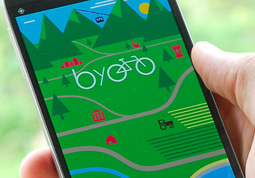 BYBYKE: ARRIVA IL PRIMO NAVIGATORE PER PISTE CICLABILI