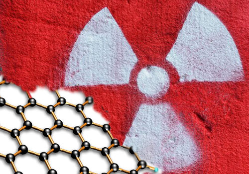 GRAPHENE OXIDE ABSORBS WATER-POLLUTING RADIOACTIVE WASTE
