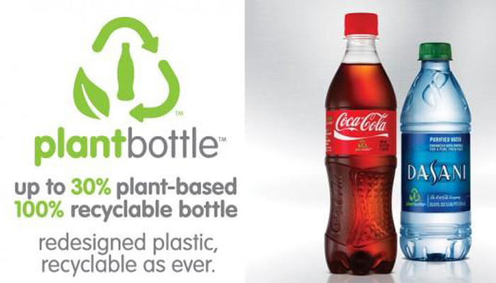 COCA-COLA ACCUSATA DI GREENWASHING PER LA PUBBLICITA’ SULLA SUA PLANTBOTTLE